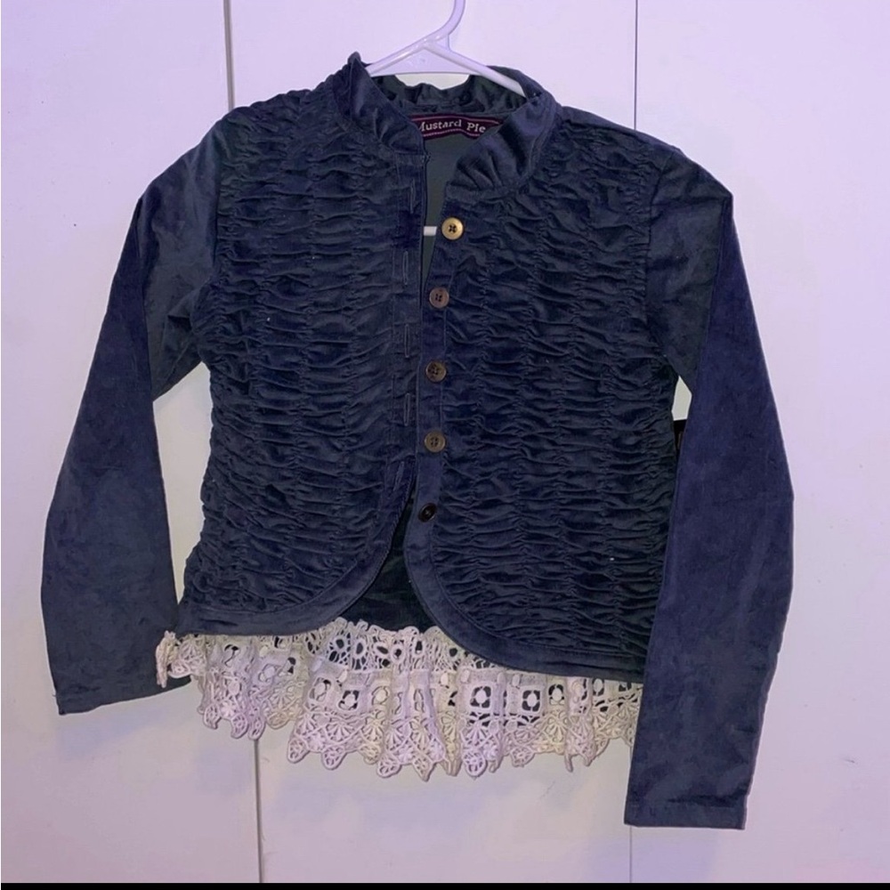 Mustard pie Alice jacket size 8 girls NEW